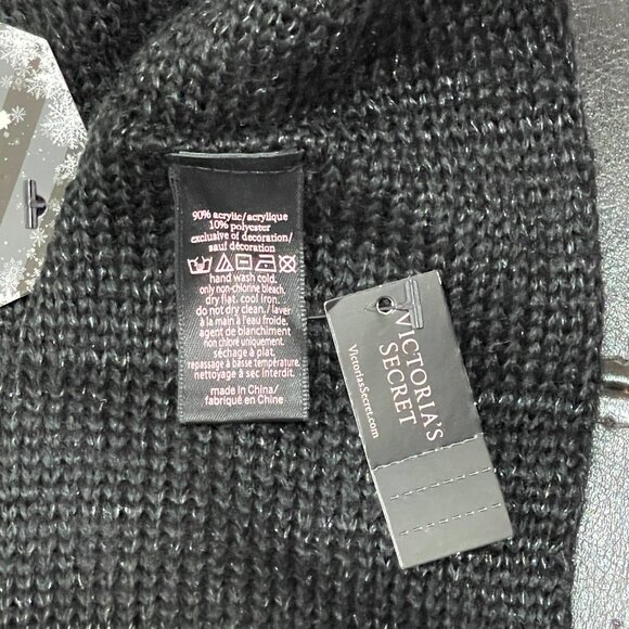 New Victoria's Secret Headband Winter Angel Sparkle Snowflake Ear Warmer NWT - Picture 6 of 9